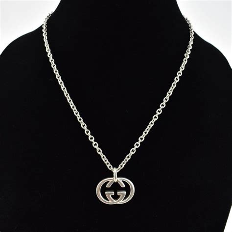 gucci large medallion necklace|Gucci necklace women.